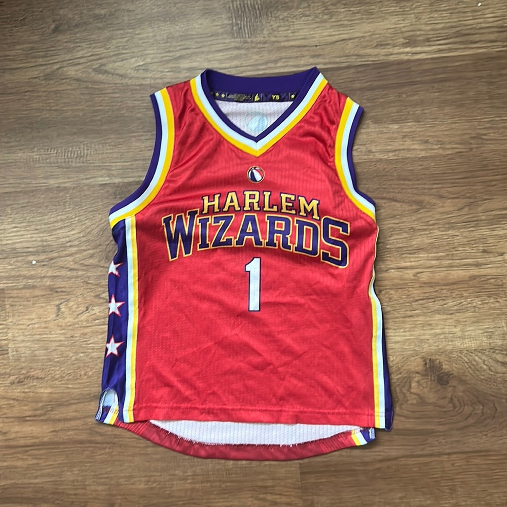 Signed Harlem Wizards Jersey